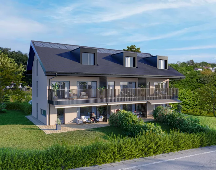 Logis du Bois Genoud - Romanel-sur-Lausanne, 3 villas contigües