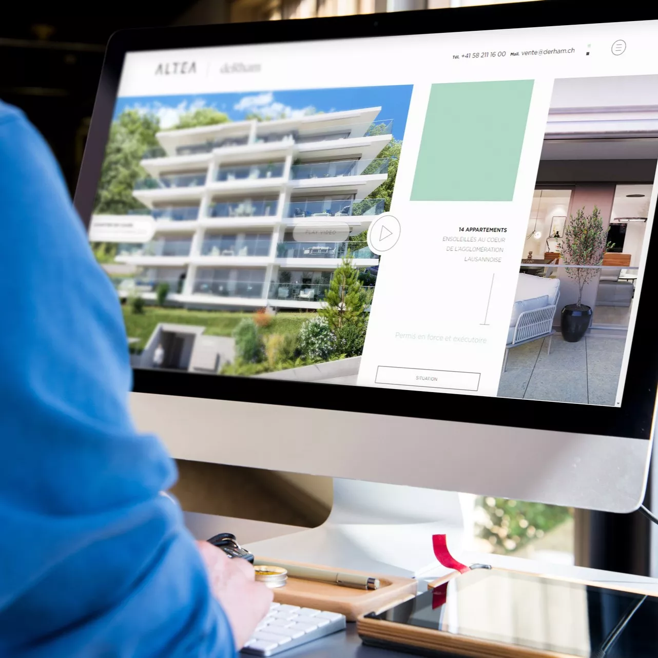 Consultation Immobilière en Ligne Services spécialisés en marketing pour votre projet immobilier en Suisse