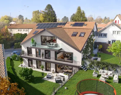Résidence de 3 appartements dans un cadre idyllique