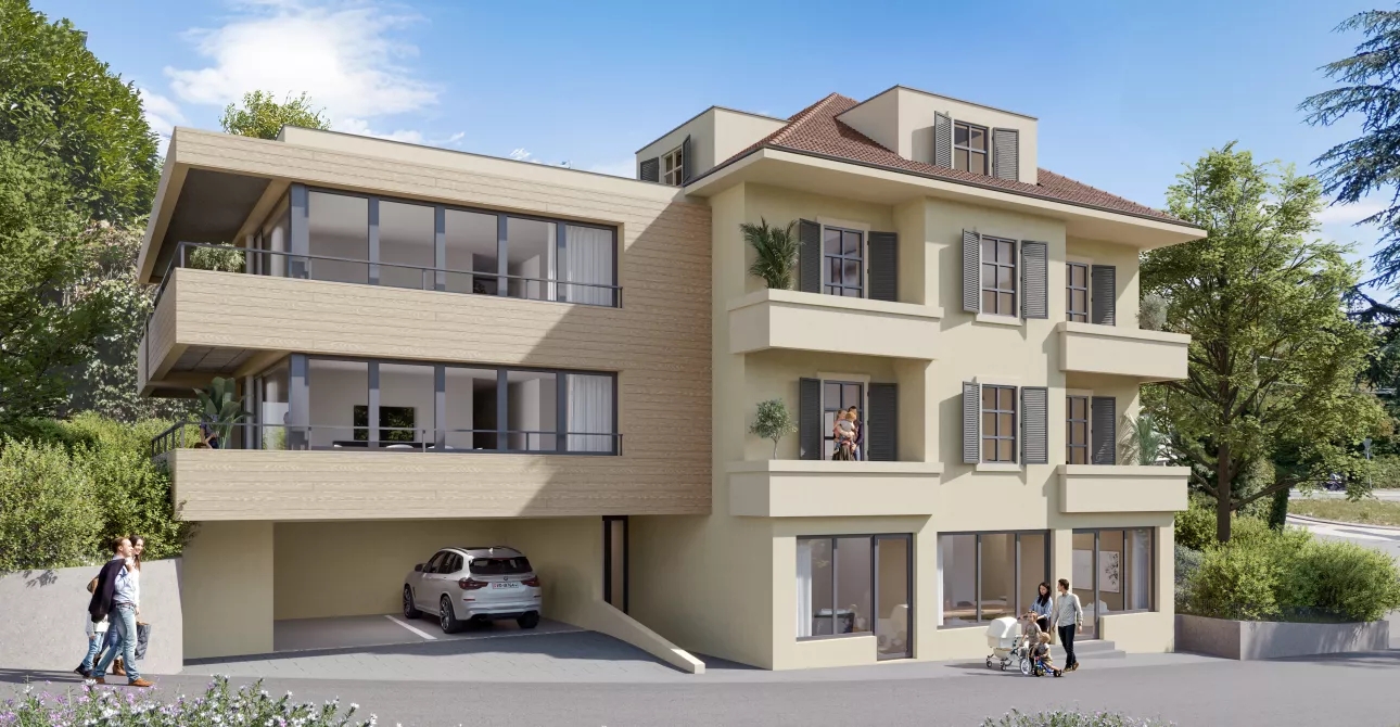 Beausite - Un immeuble intimiste de 5 logements, au cœur de Lausanne