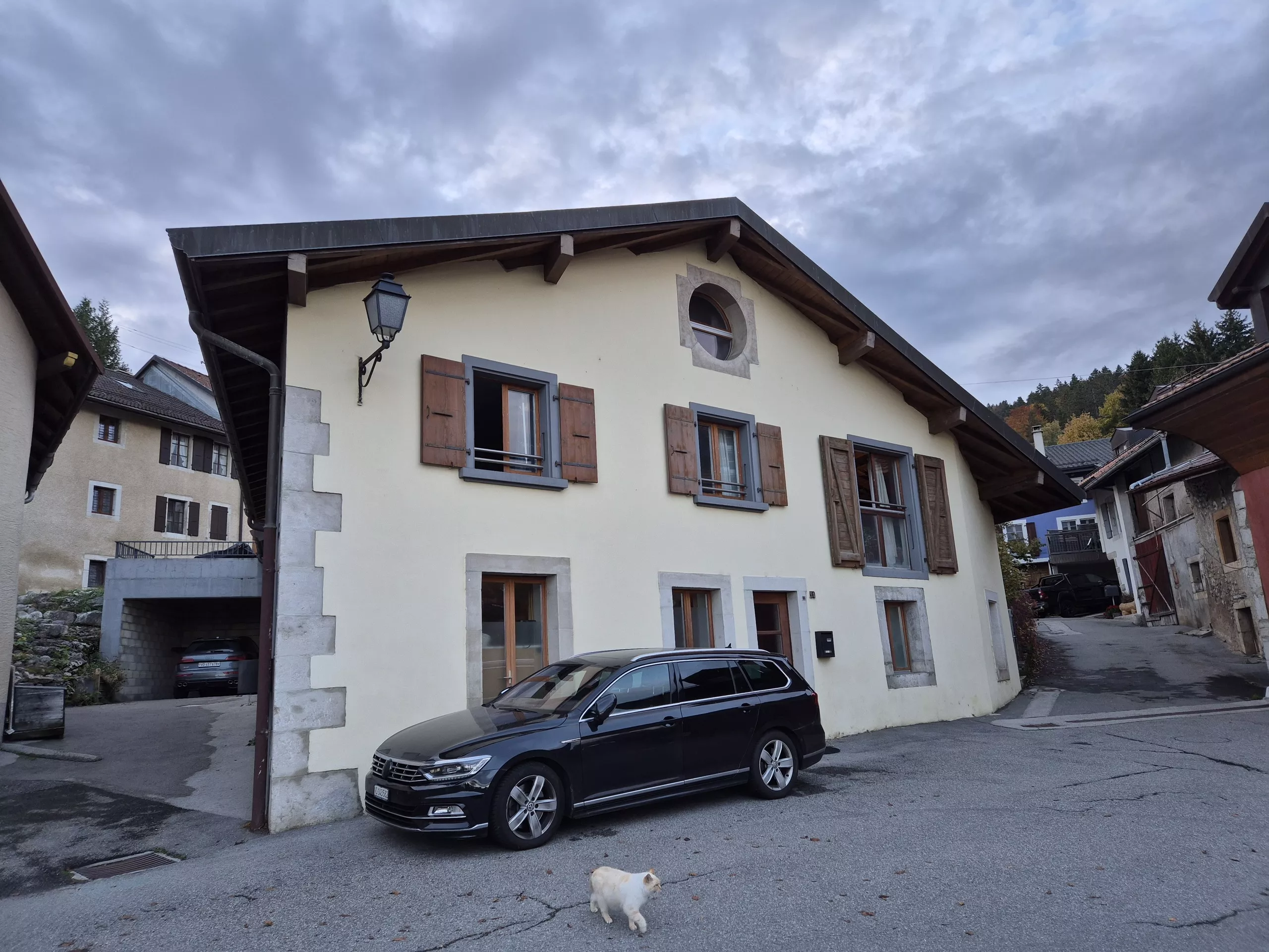 Façade Sud de l'immeuble