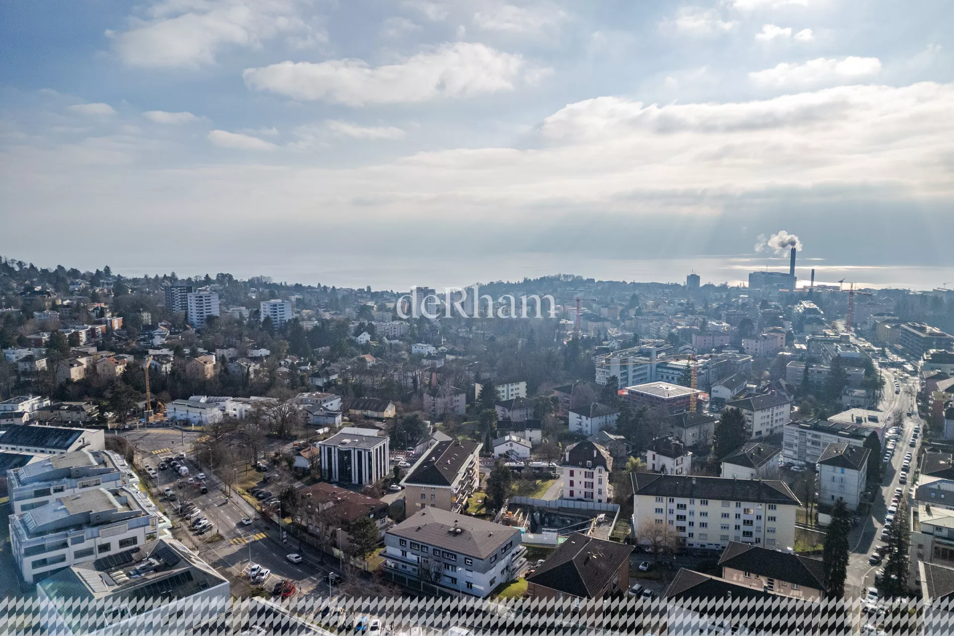 Vue drone quartier